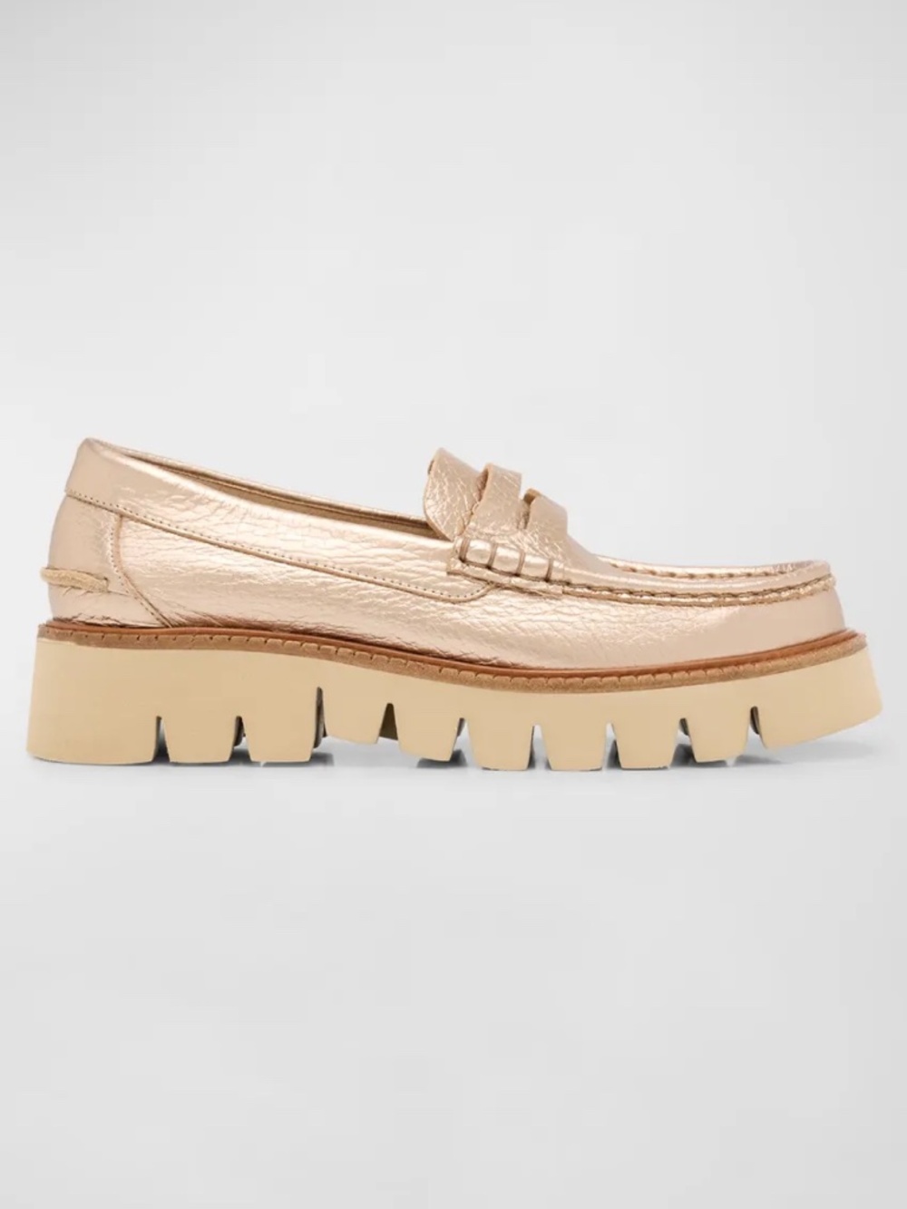 New Pedro Garcia Sebas Lug Penny Loafer Sz 7